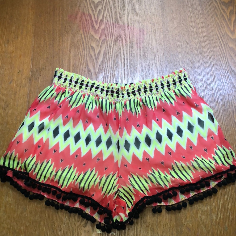 Funky stretchy shorts
